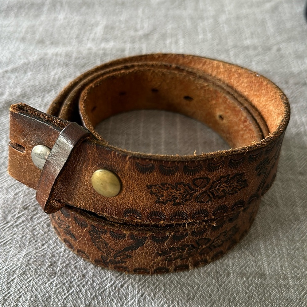 🦅 🦌 🎣 HANDMADE Woodsman Belt